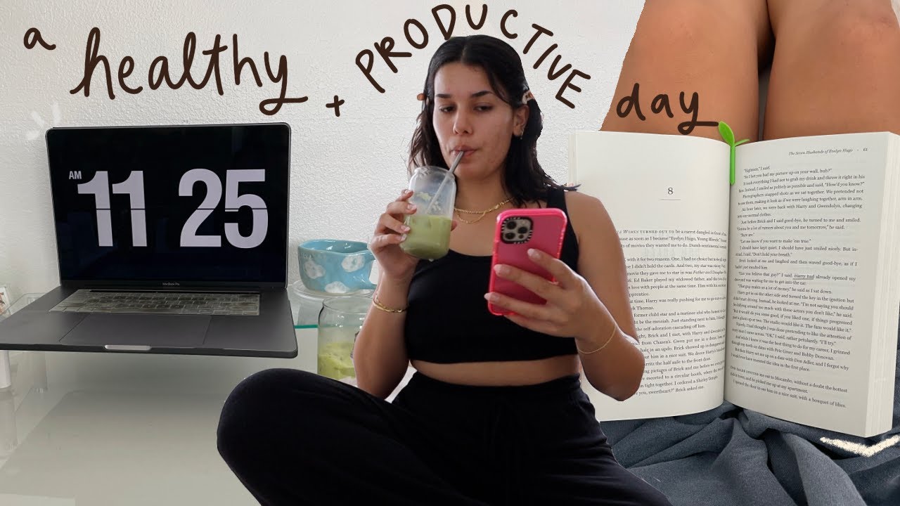 productive & healthy day in my life // let’s get sh*t done!!