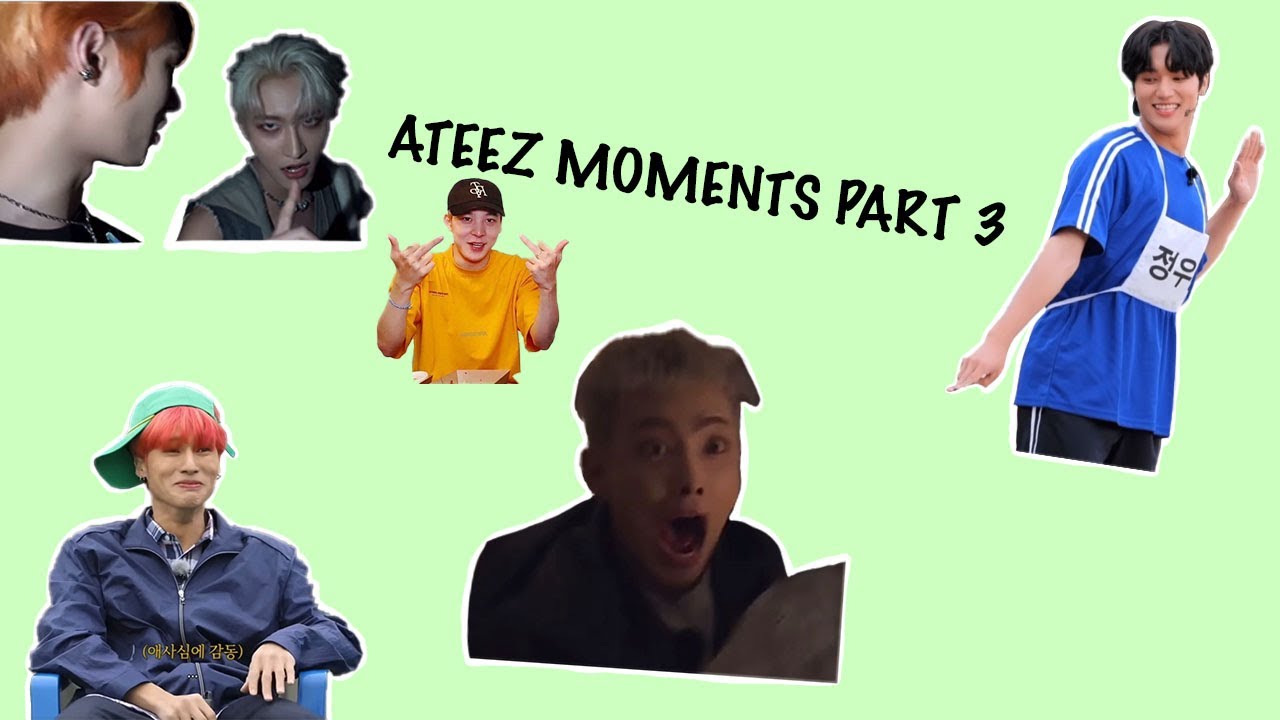 MORE ATEEZ MOMENTS THAT WORSEN MY ADHD