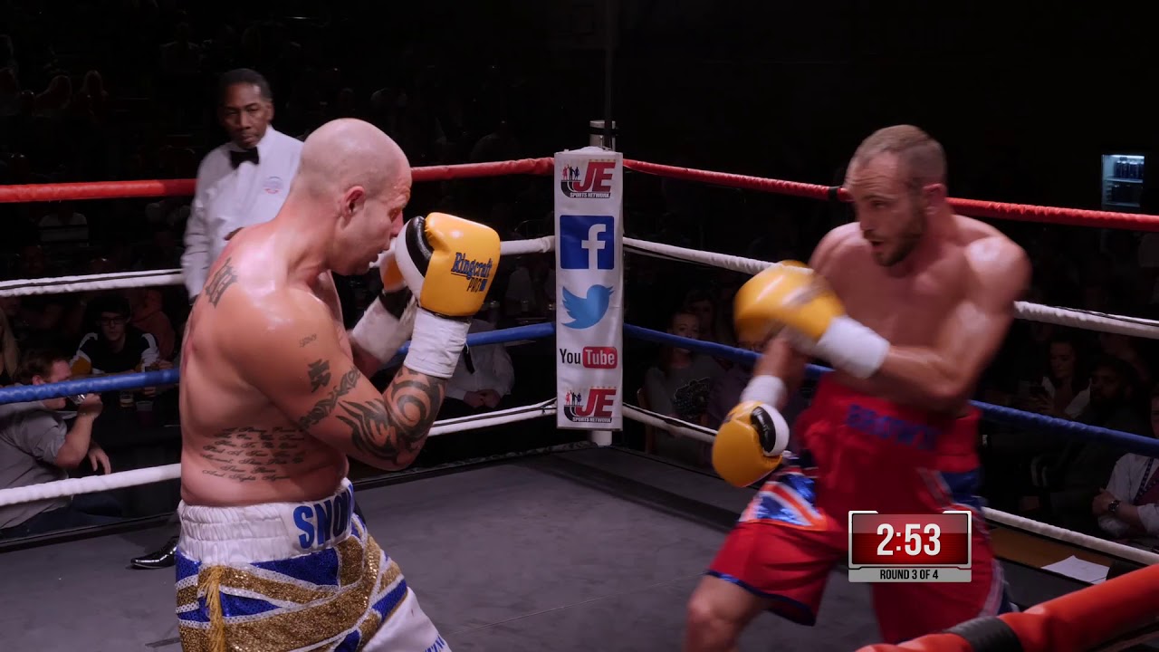 Paul Brown vs Darren Snow at Young Guns Sat 12 May 2018
