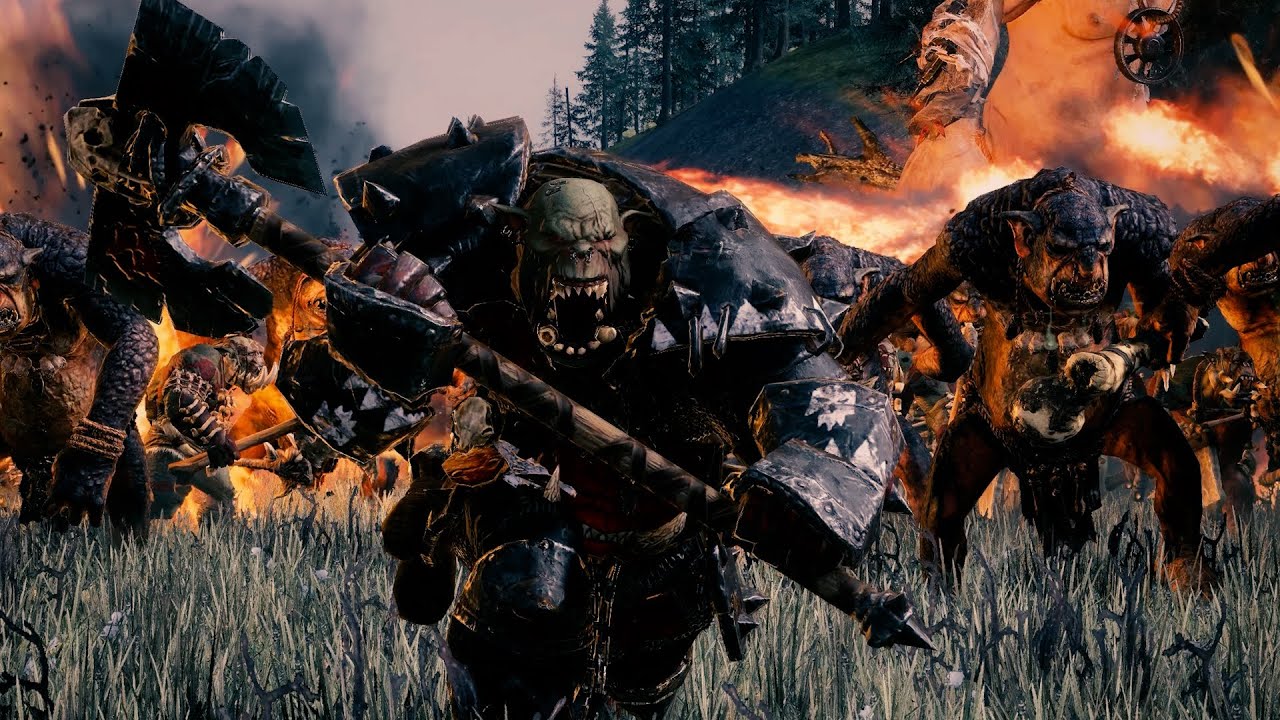 Annihilation ｜Totalwar Warhammer Cinematic Battle ｜Greenskin VS Empire