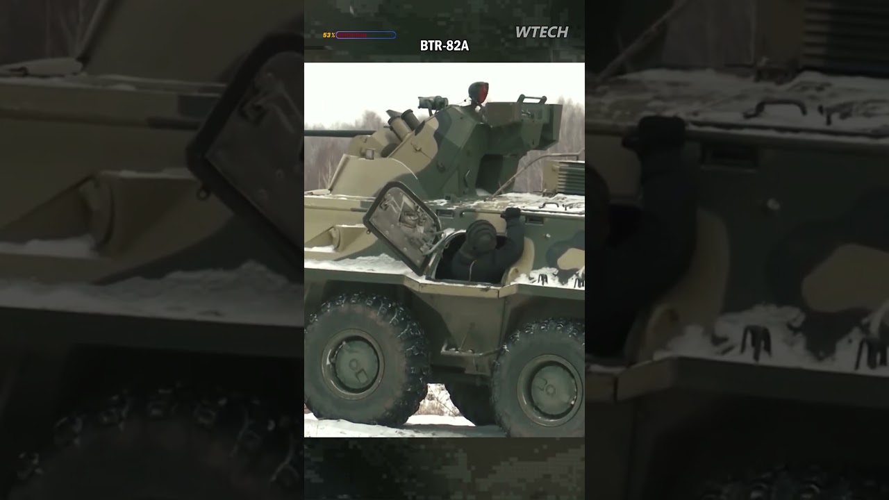 Preparing the 30mm cannon and 7.62mm machine gun of the BTR-82A for firing
