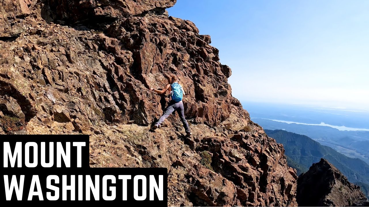 Sketchy Climb Up Mount Washington In the Olympic National Forest