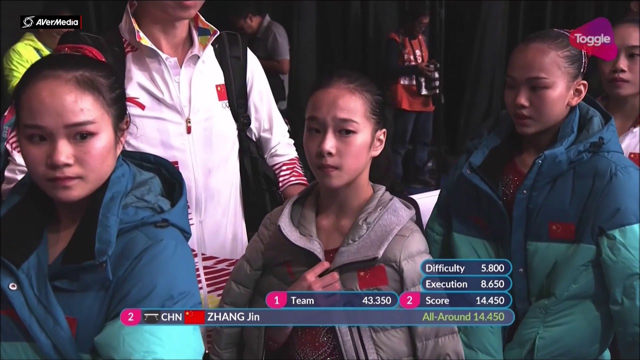 [Asian Games 2018 HQ] China WAG TQ and AA- Chen Yile, Liu Jinru, Liu Tingting, Luo Huan, Zhang Jin