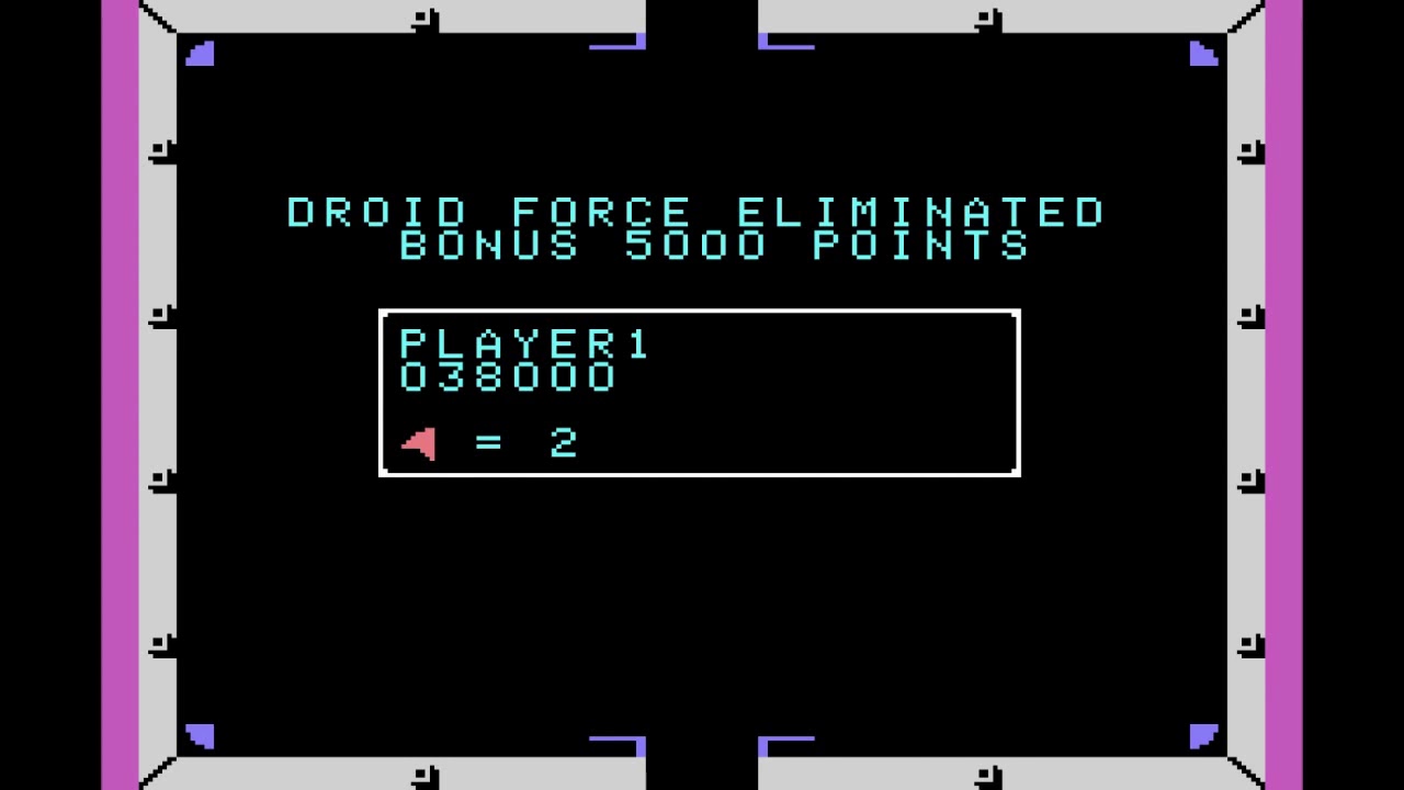 Omega Race Longplay (ColecoVision Version) - Skill 4, Mode 3 - Astro Gates
