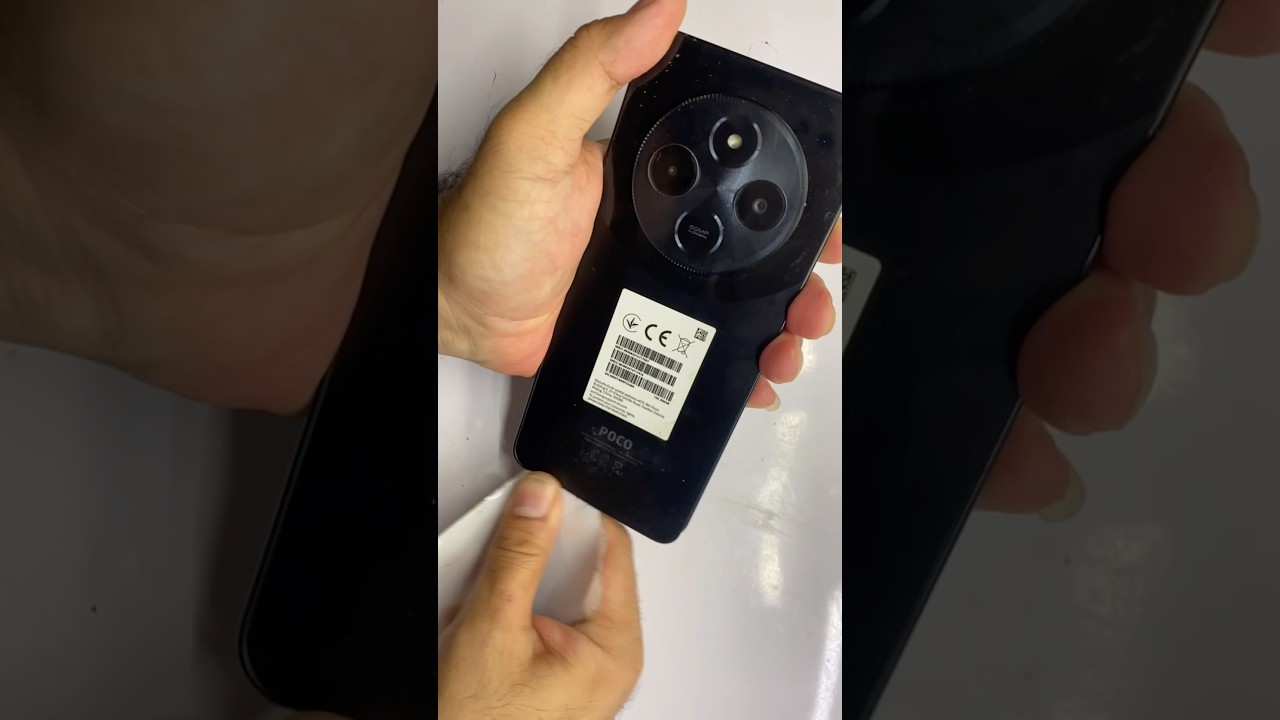remove back case poco c75