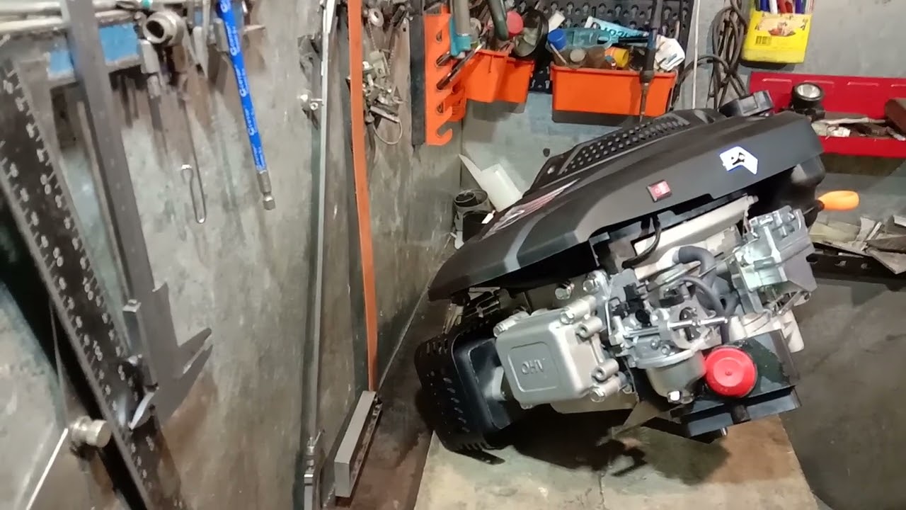 Lifan 1P75FV подготовка к сборке гибрида