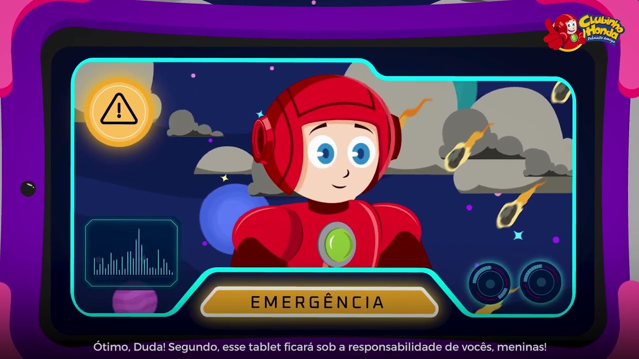 Clubinho Honda: Aventuras no trânsito | Episódio 5# - Uma aventura no Espaço