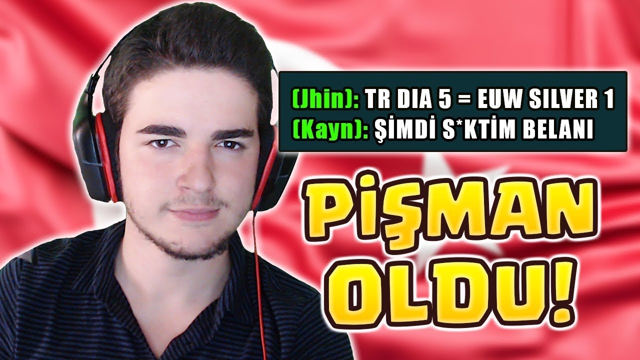 TÜRKİYE'YE LAF ATTI PİŞMAN OLDU! | EUW DERECELİ OYNANIŞ | Zegabon