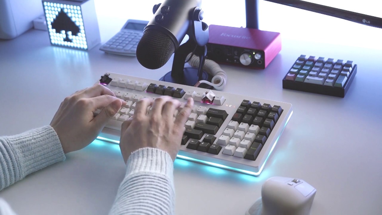 TX1800 v2 (Milk) | Retooled MX Blacks | Typing Sounds