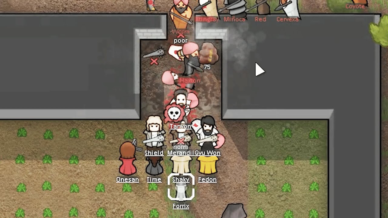 Melee Blocking.