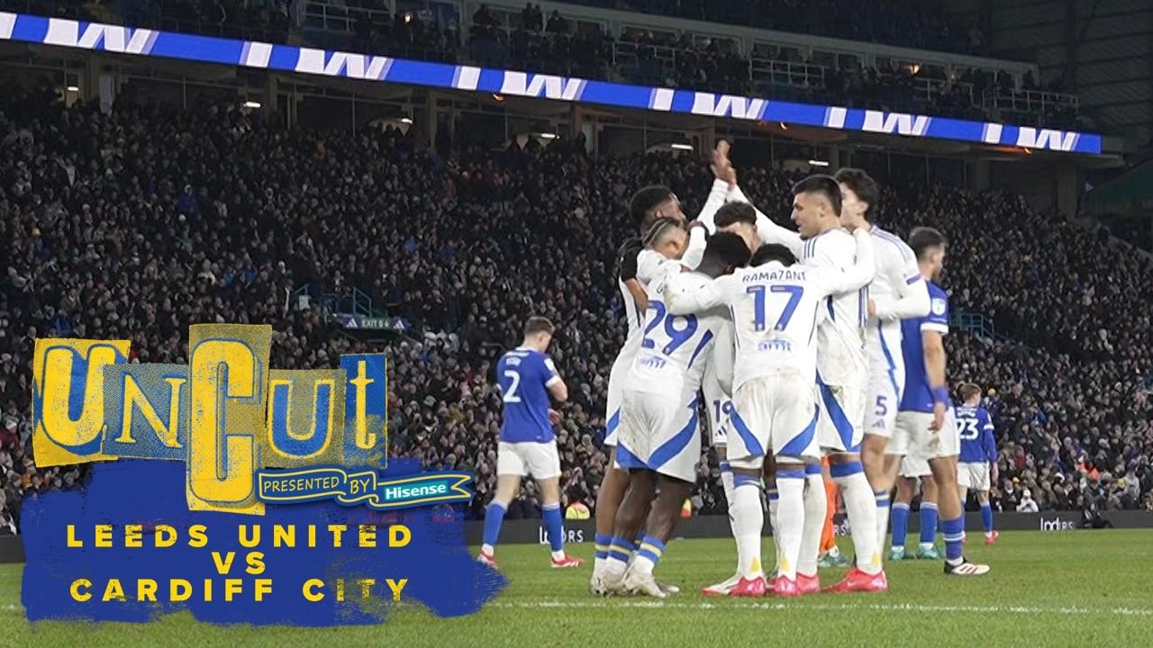 Magnificent Seven! Uncut exclusive footage | Leeds United 7-0 Cardiff City