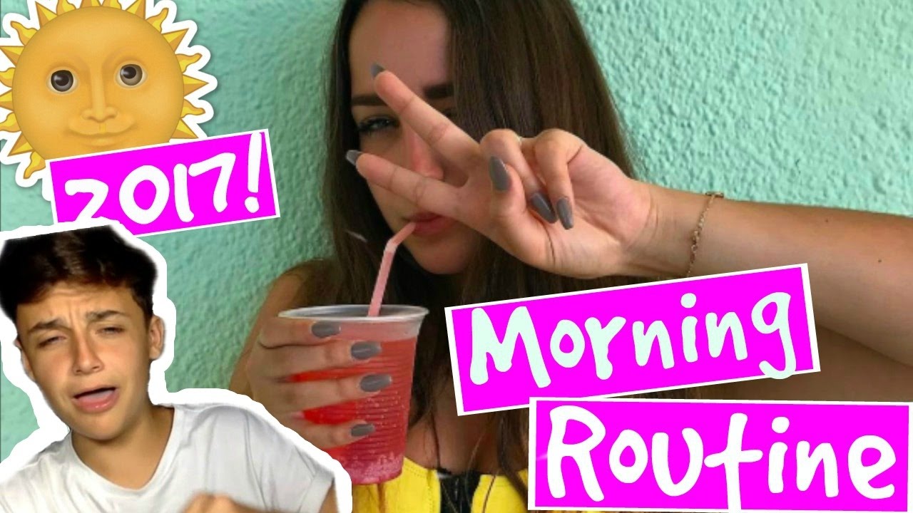 WINTER MORNING ROUTINE 2017 | BROTHER DOES VOICEOVER!