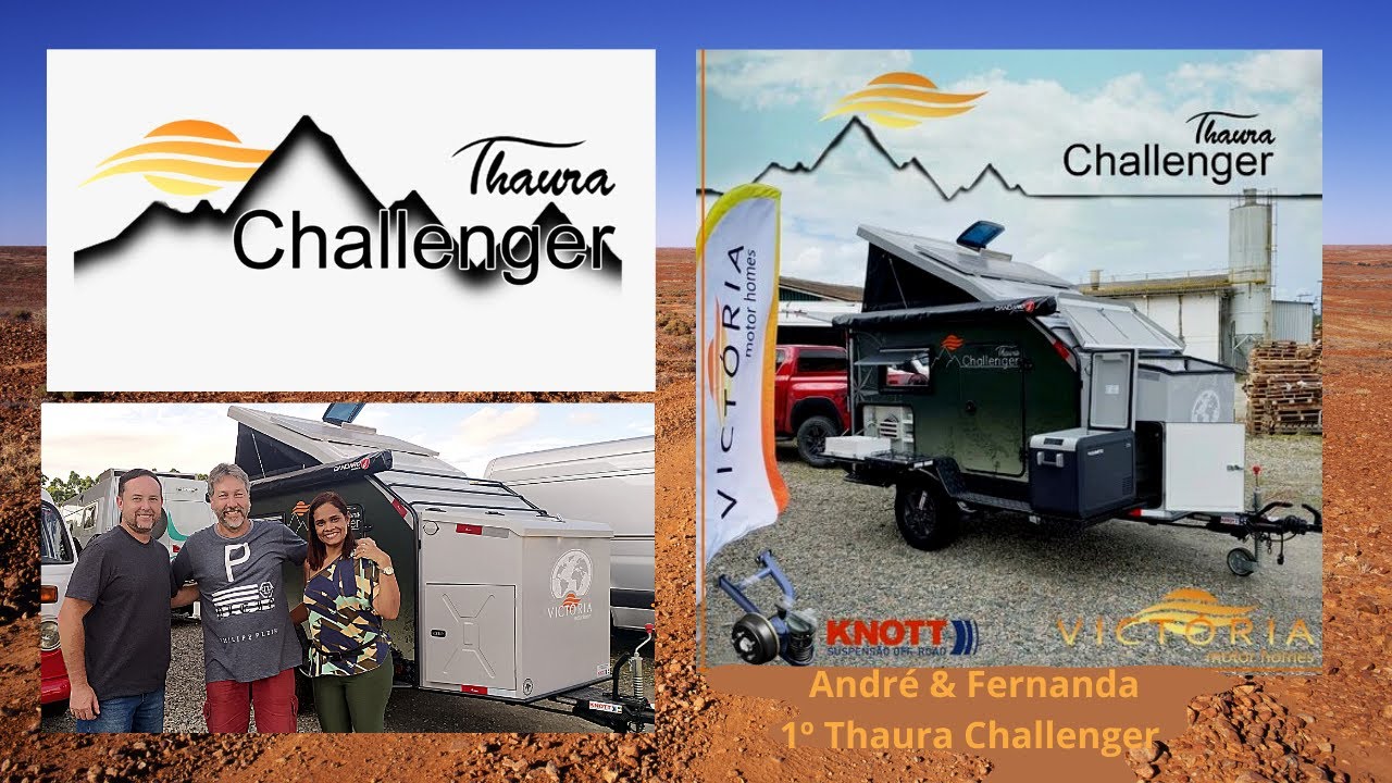 Lançamento e entrega do 1º  mini trailer Thaura Challenger