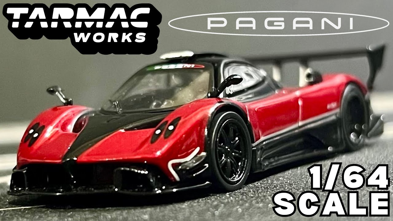 Unboxing 2024 Tarmac Works 1/64 Scale Pagani Zonda R | Colour: Rosso Dubai | Review