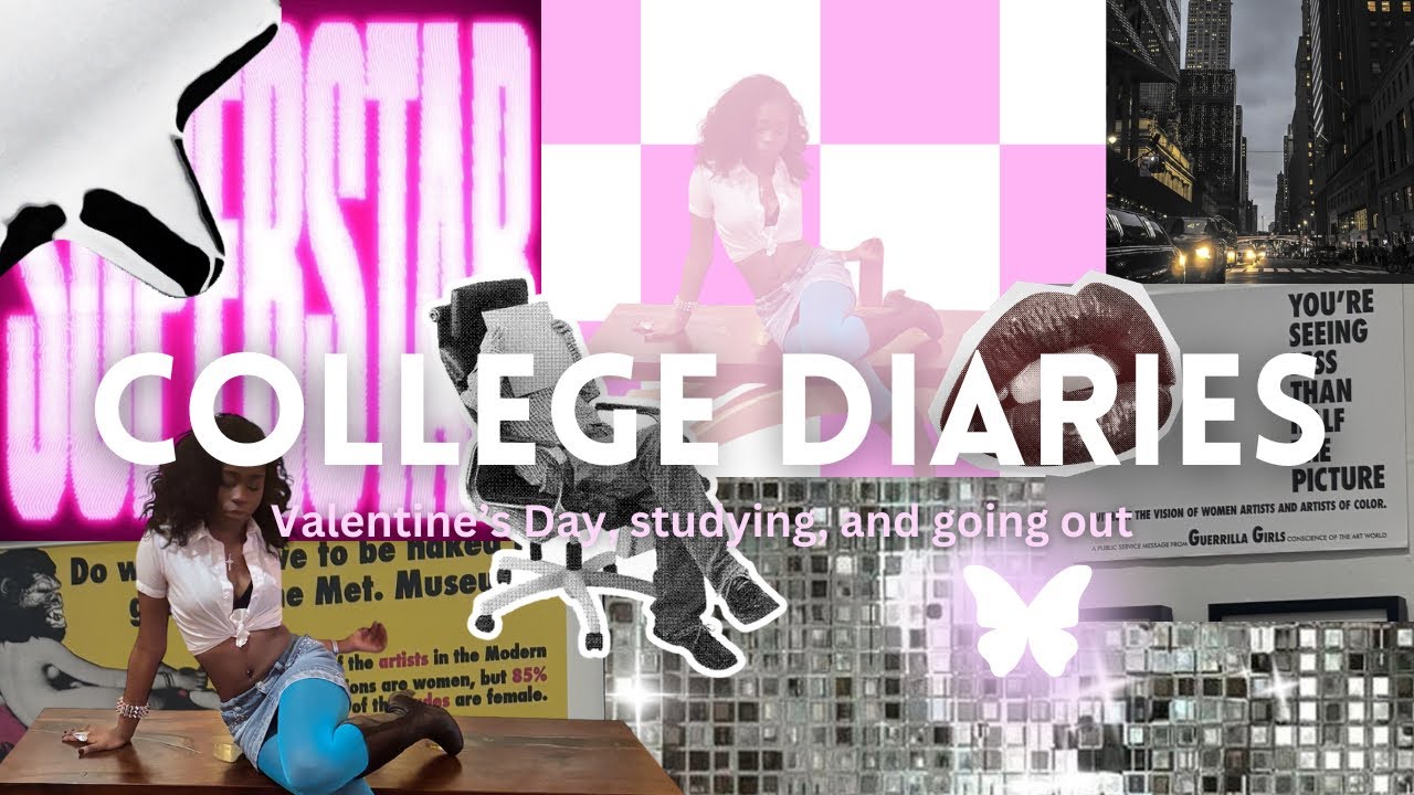 a VLOG with a little bit of everything: life between college and content creation 