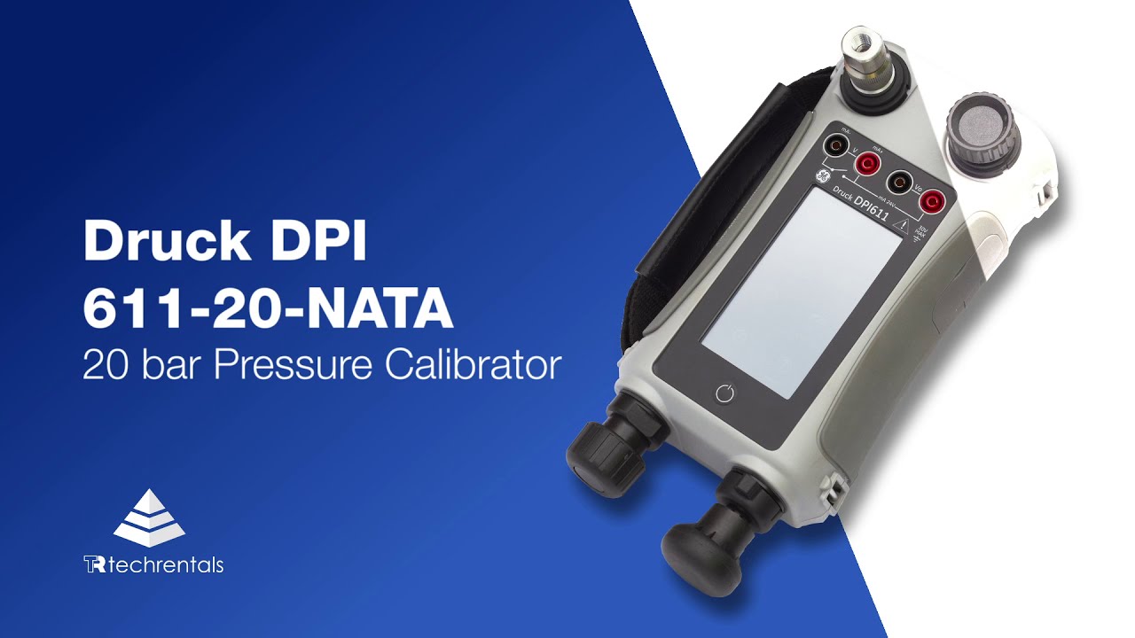 Знакомство с Druck DPI611
