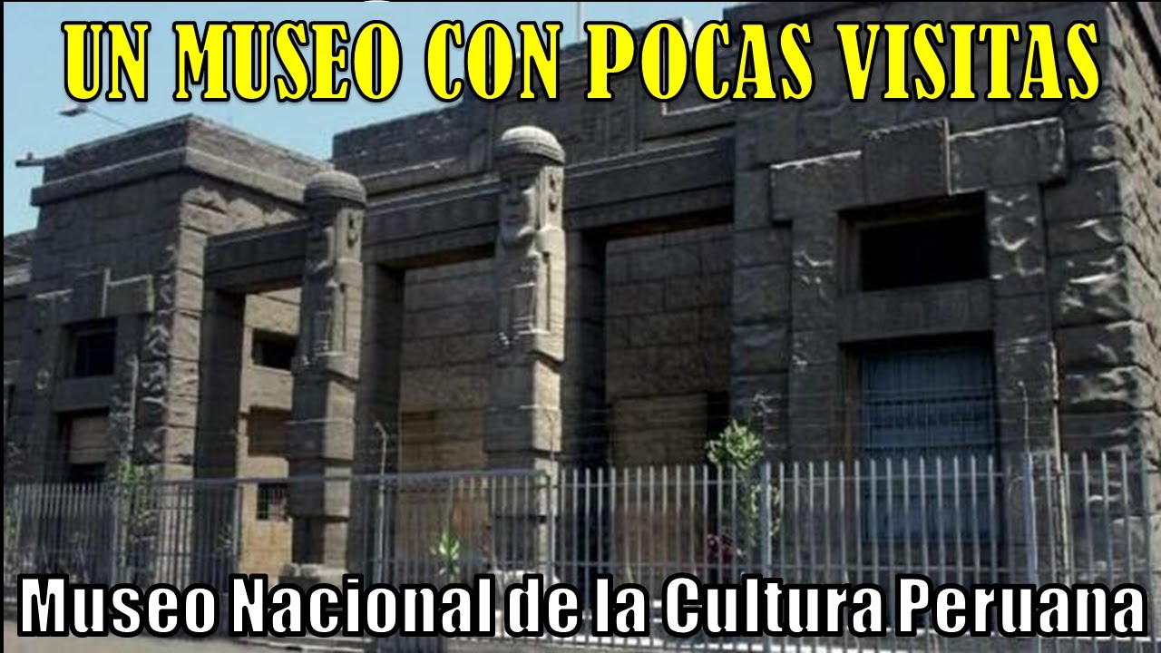 MUSEO NACIONAL DE LA CULTURA PERUANA | AVENIDA ALFONSO UGARTE EN LIMA PERU