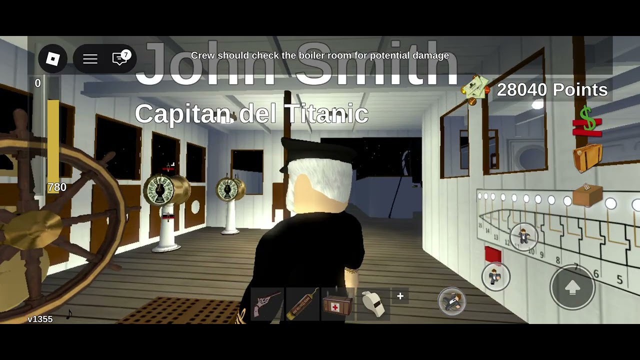 Primer gameplay del canal(Fallido XD🤑🤑🤑)#apoyoplissssssssssssss #titanic #roblox