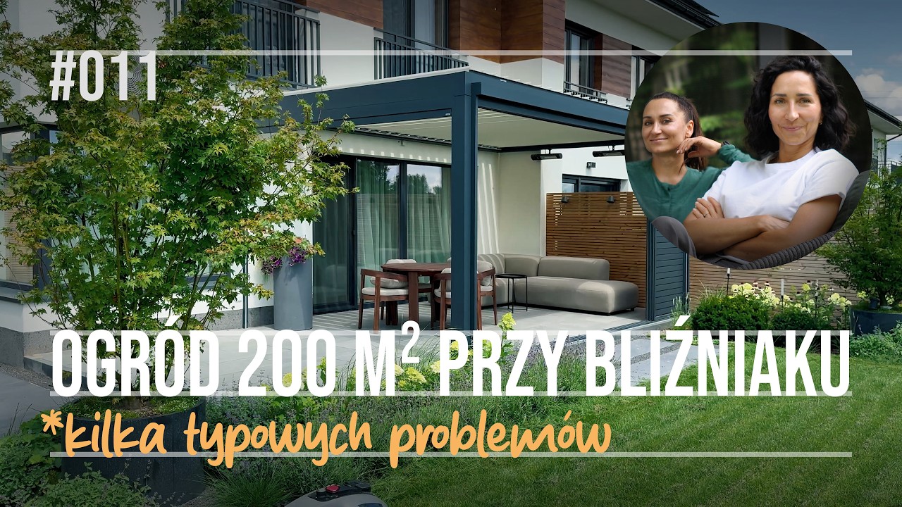 200 M&sup2; SEMI-DETACHED HOUSE GARDEN. A few common problems.