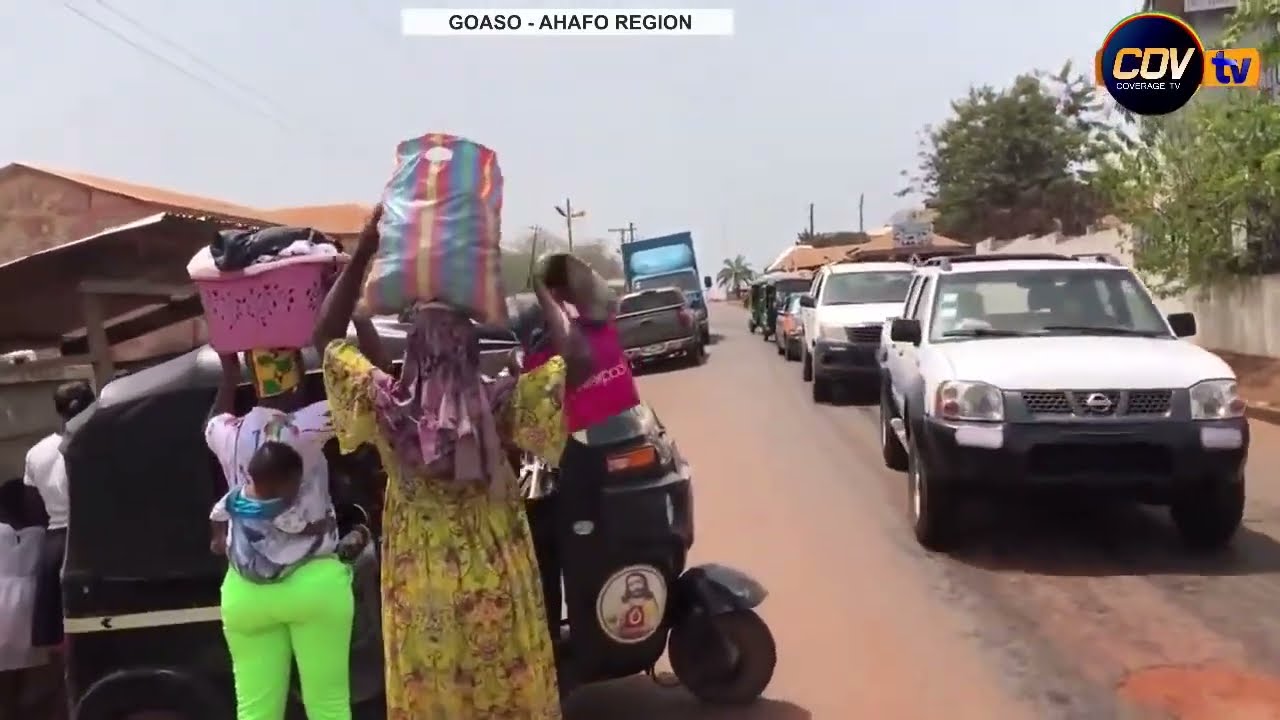Exclusive Tour of Goaso Township in The Asunafo North Municipality of Ghana ll flashback!