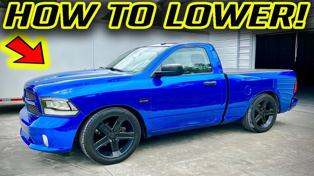 Опускание пикапа RAM 1500