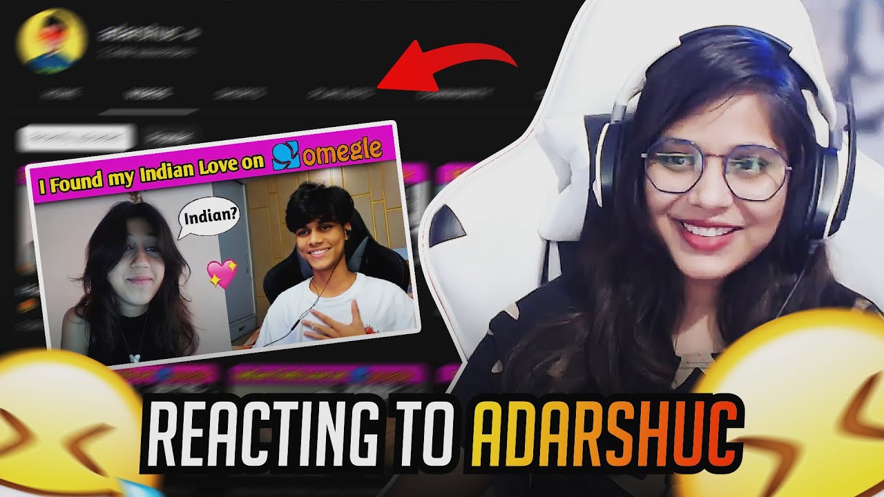 Reacting on  @adarshuc   Found Love On Omegle  🤣🤣 ft:  @adarshuc  Part-4