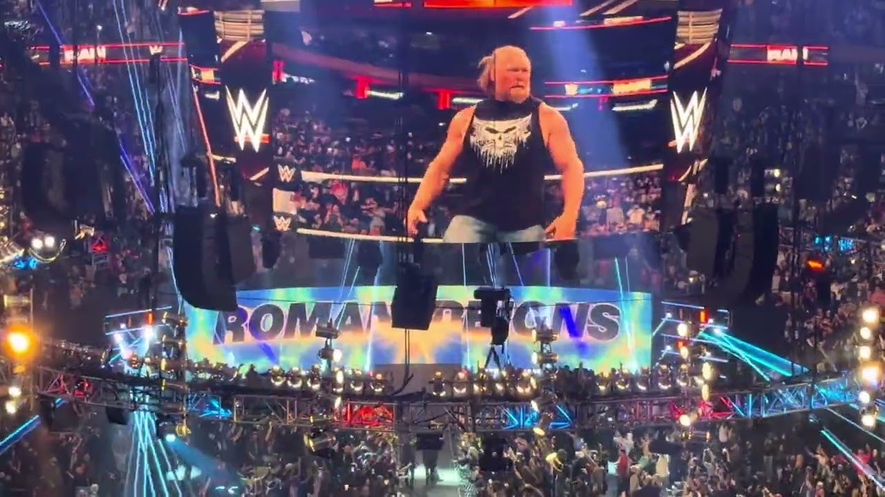 Wwe raw msg brock lesnar and roman reigns returns! 