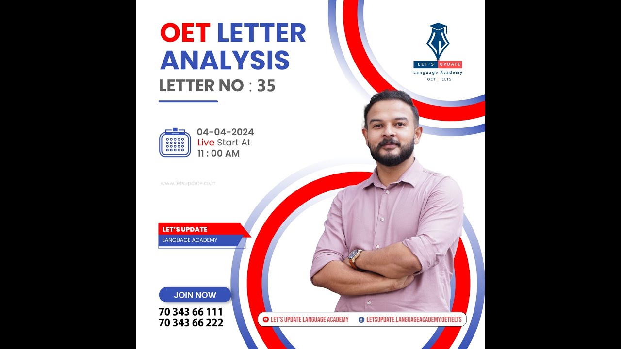 OET LETTER ANALYSIS (CASE NOTE NO. 35)