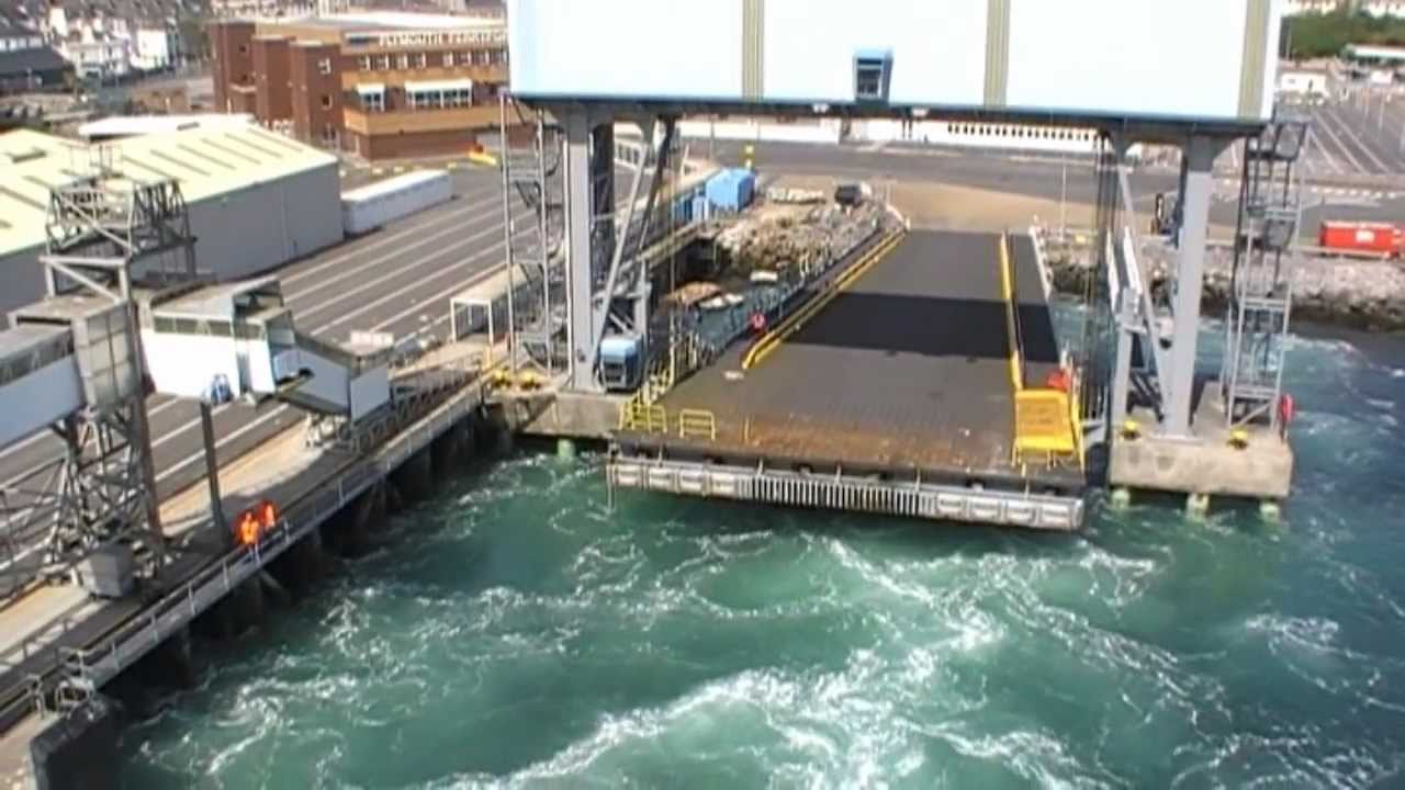 Brittany Ferries MV Pont Aven Departing Plymouth, Devon, UK Friday, 22nd April 2011