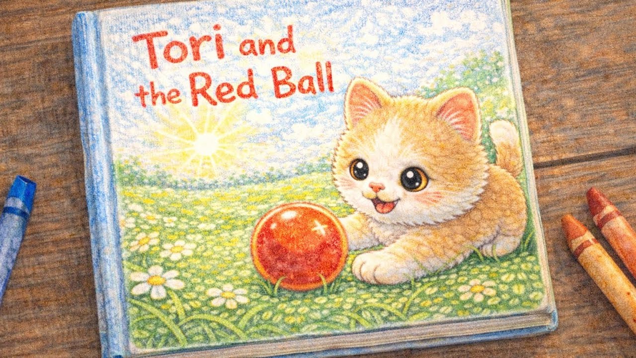 Bedtime Story | Lullaby (Tori and the Red Ball) A Story about Kindness