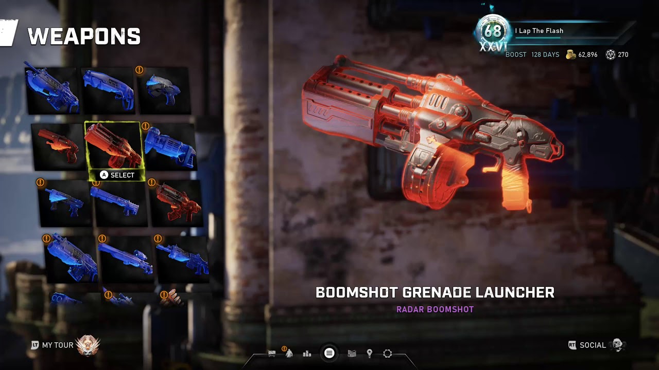 Gears 5 - All of Season 4 Tour Rewards & New Ranking System Past General Rank - 1080P