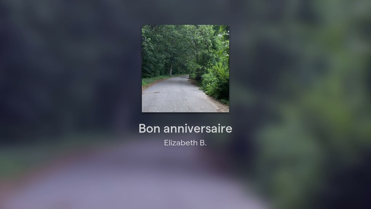 Joyeux anniversaire