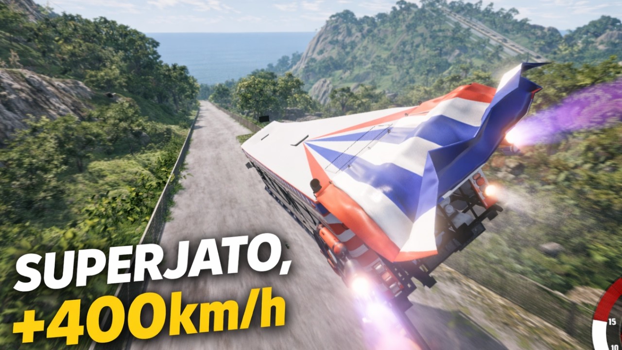 O CARRO DO SCOOBY AGUENTA ISSO?! 😱 - BeamNG.drive