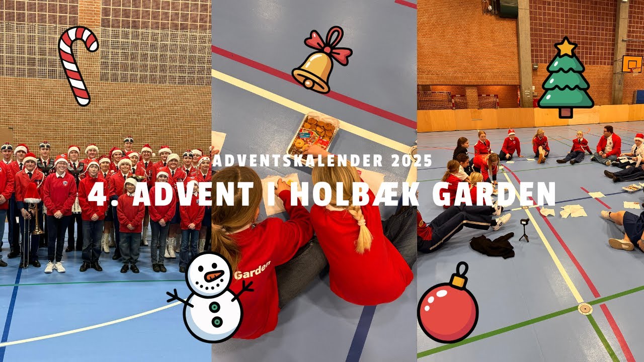 Adventskalender 2025 - 4. advent i Holbæk Garden