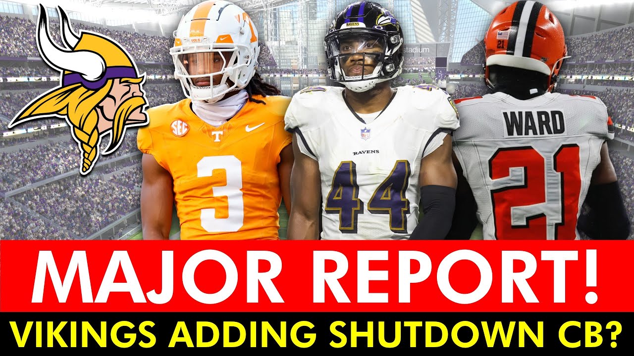 BIG MOVE COMING? Vikings Looking To Add SHUTDOWN Cornerback This Offseason!