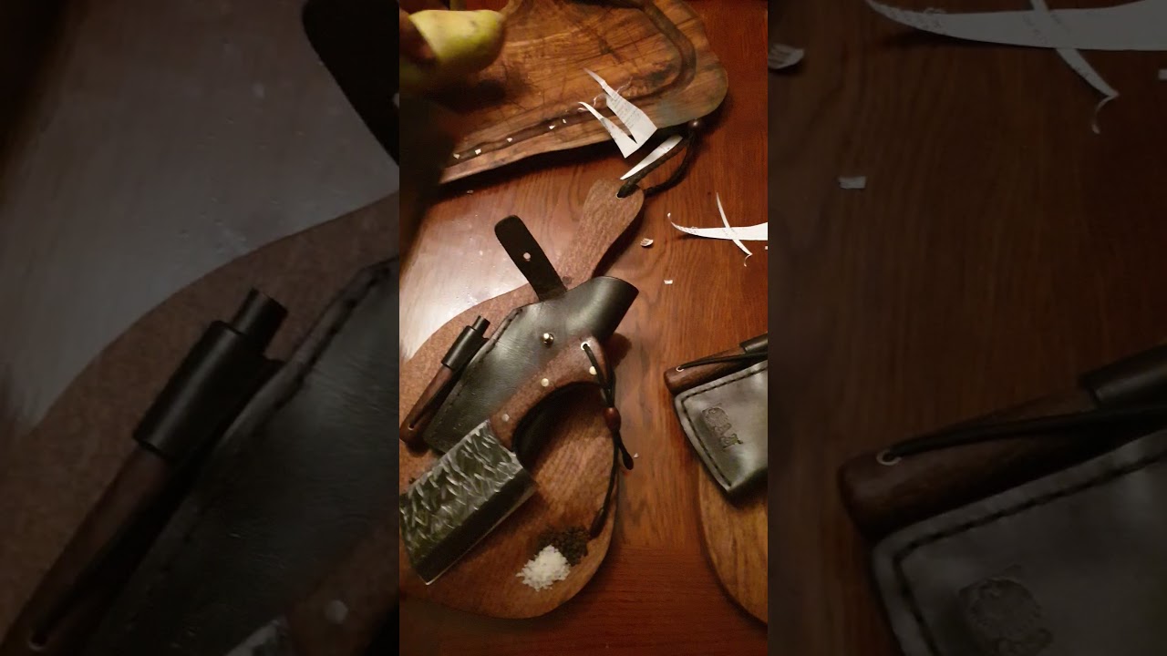 cutite facute manual din foaie de arc