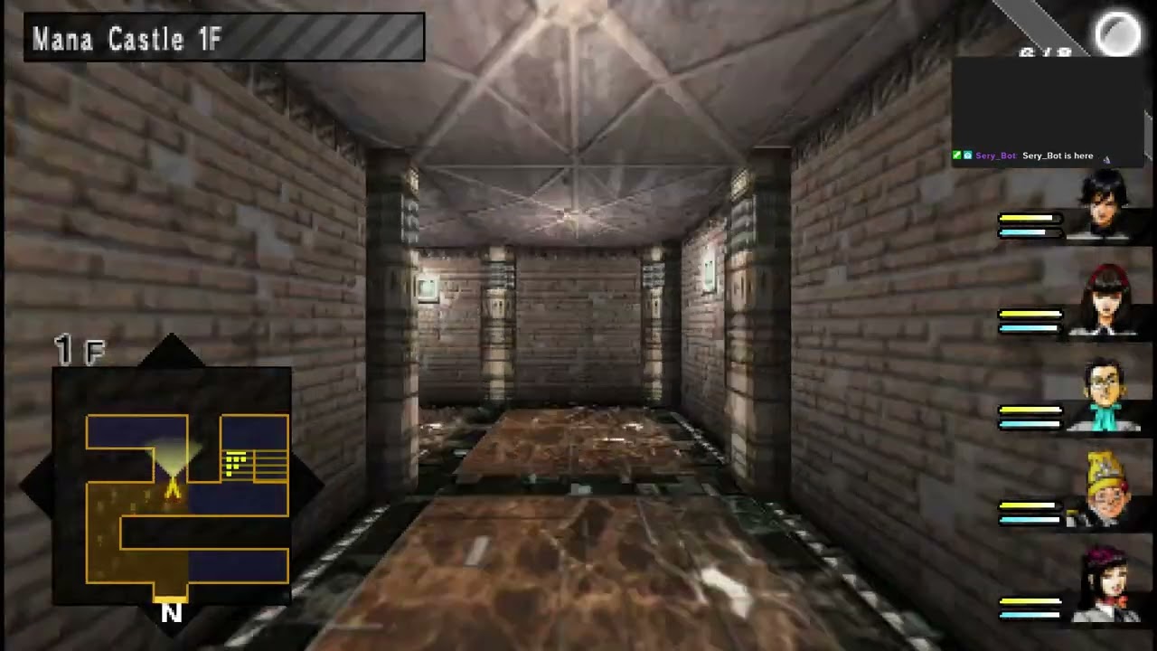 Shin Megami Tensei: Persona. To the castle finding a little demon.