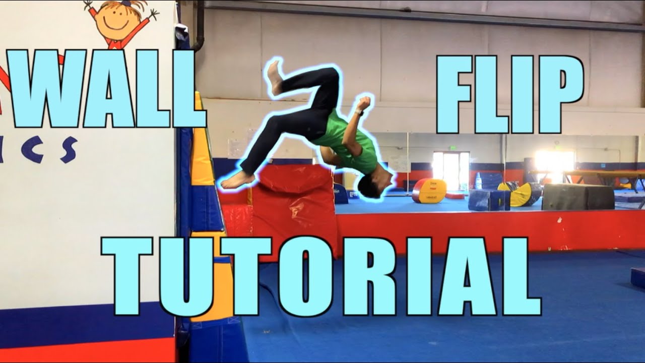 HOW TO WALLFLIP EASY - you'll love this trick once you get it!