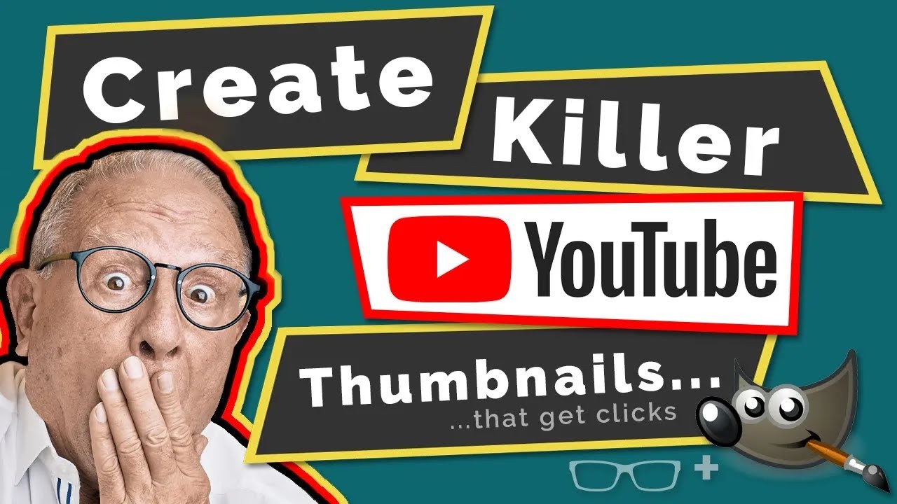 How To Create Killer Youtube Thumbnails With GIMP That Get Clicks + Free Template