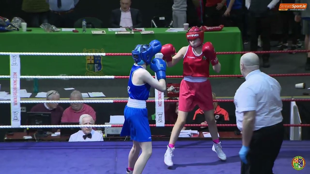 2024 National BG3 Championship: 49kg Kayleigh Hodnett (St Josephs) v Ella Archbold (Ballybrack)