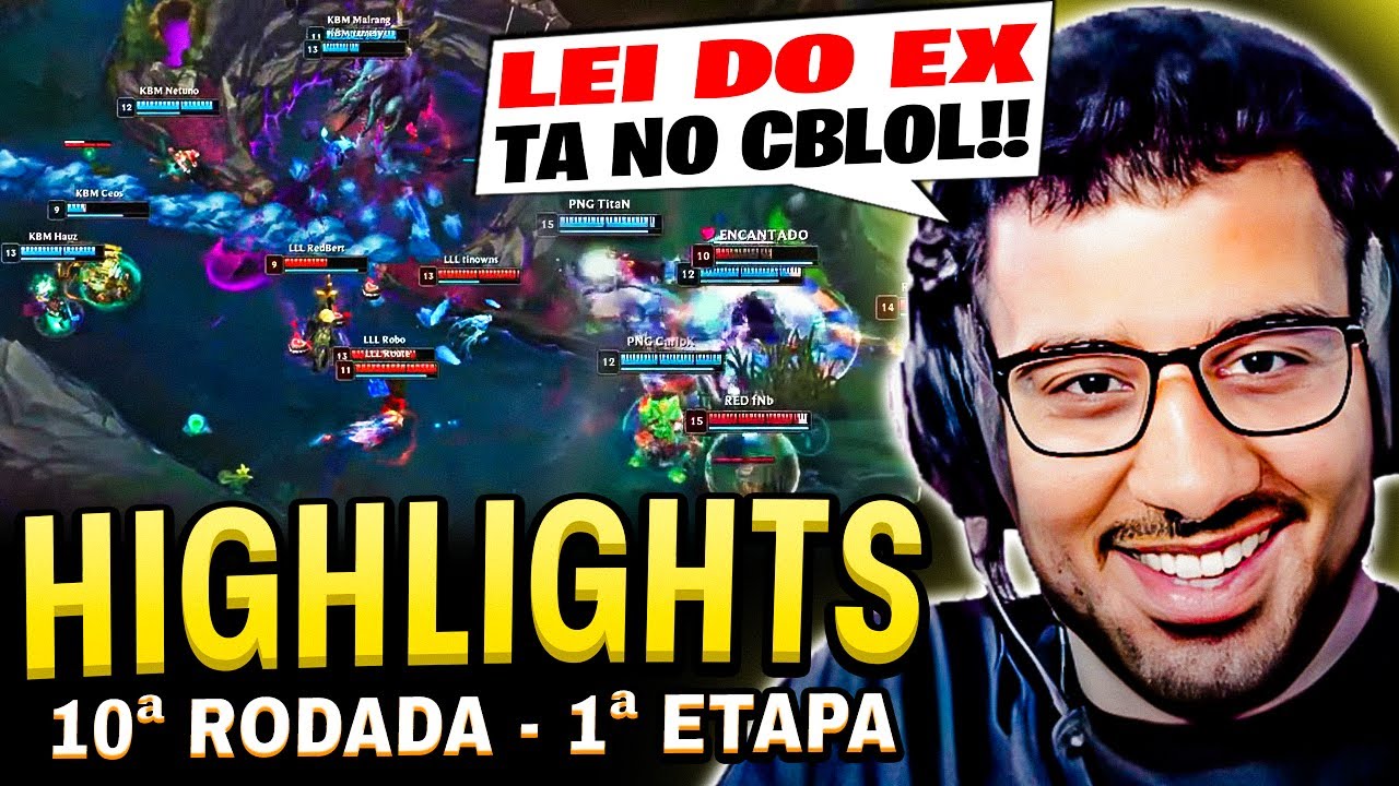 MELHORES MOMENTOS CBLOL: LEI do EX APLICADA | CBLOL 2024: 10ª Rodada - 1ª Etapa | Absolut Co-Stream