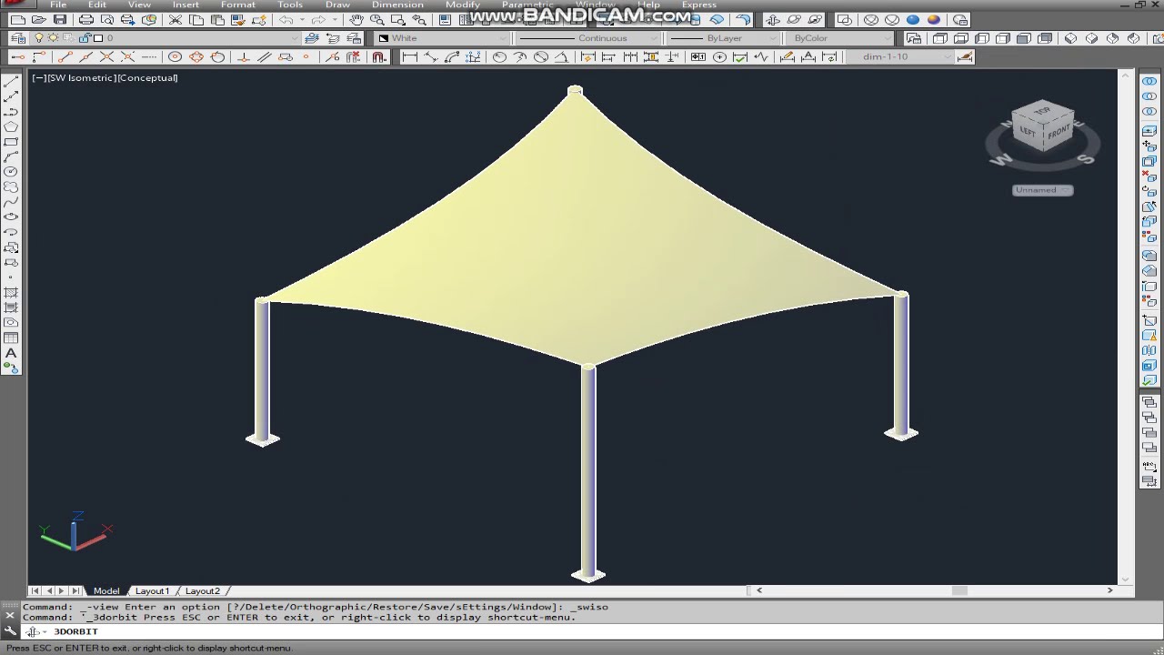 Hyper Type Tensile Shade Structure