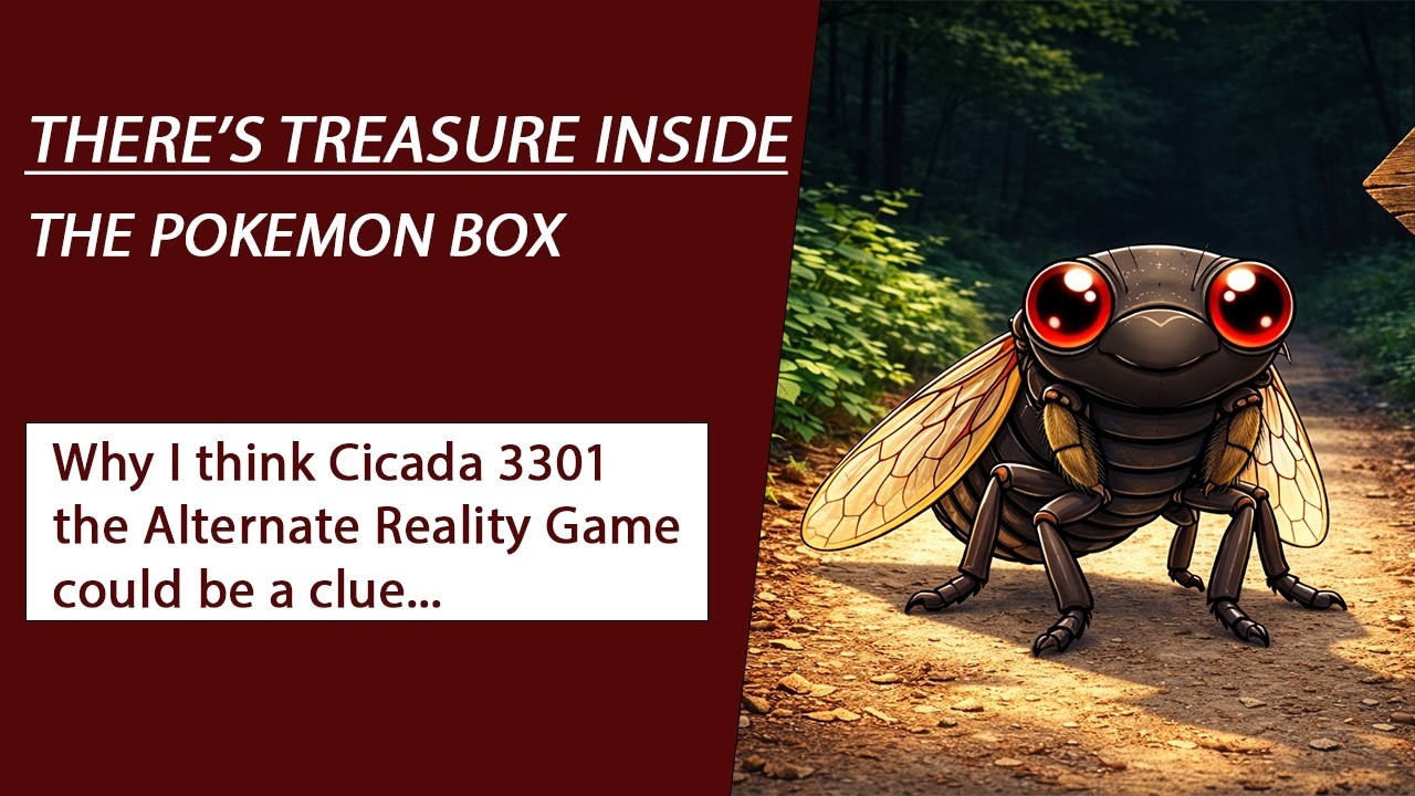 There's Treasure Inside - The Pokemon Box - Why I think Cicada 3301 could be a clue...