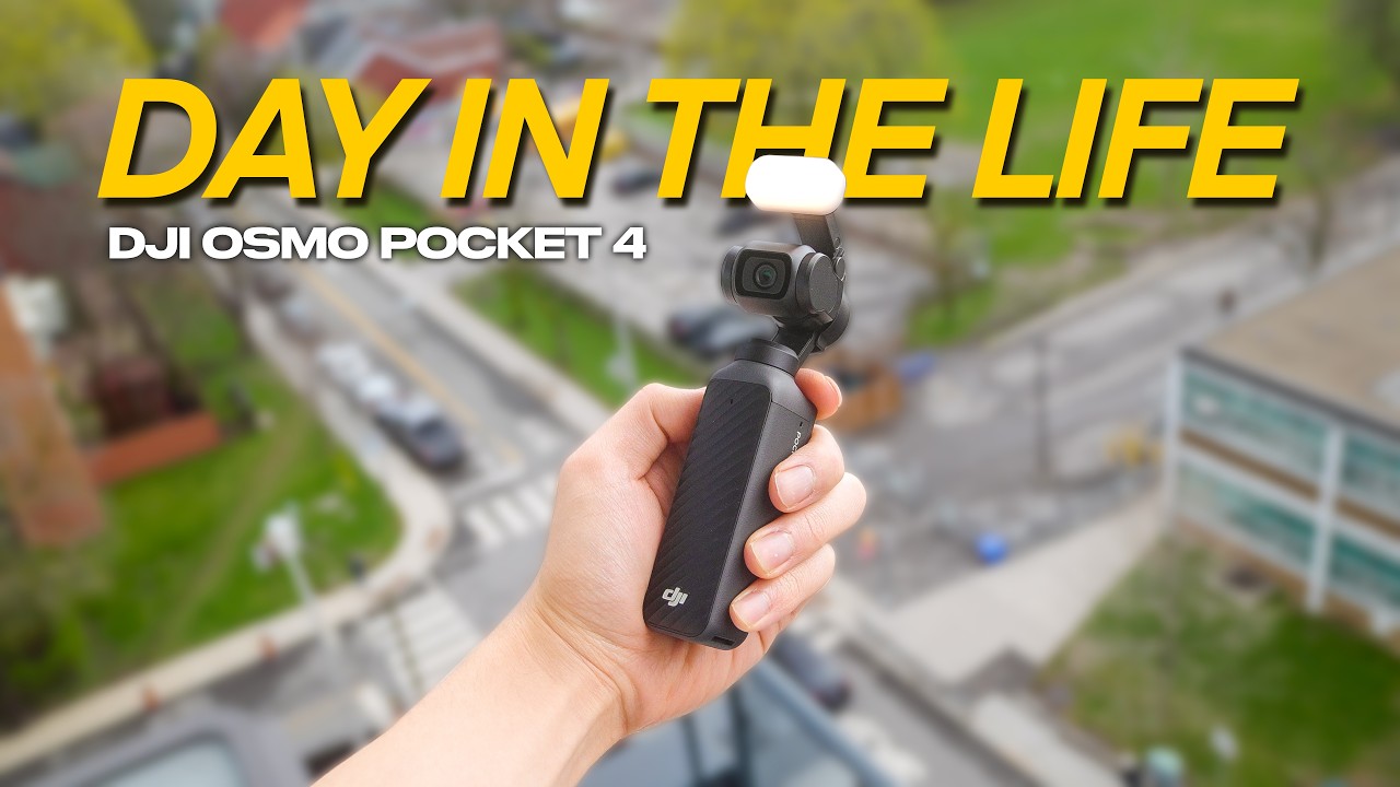Обзор DJI Osmo Pocket 4: один день из жизни (в сравнении с Pocket 3)