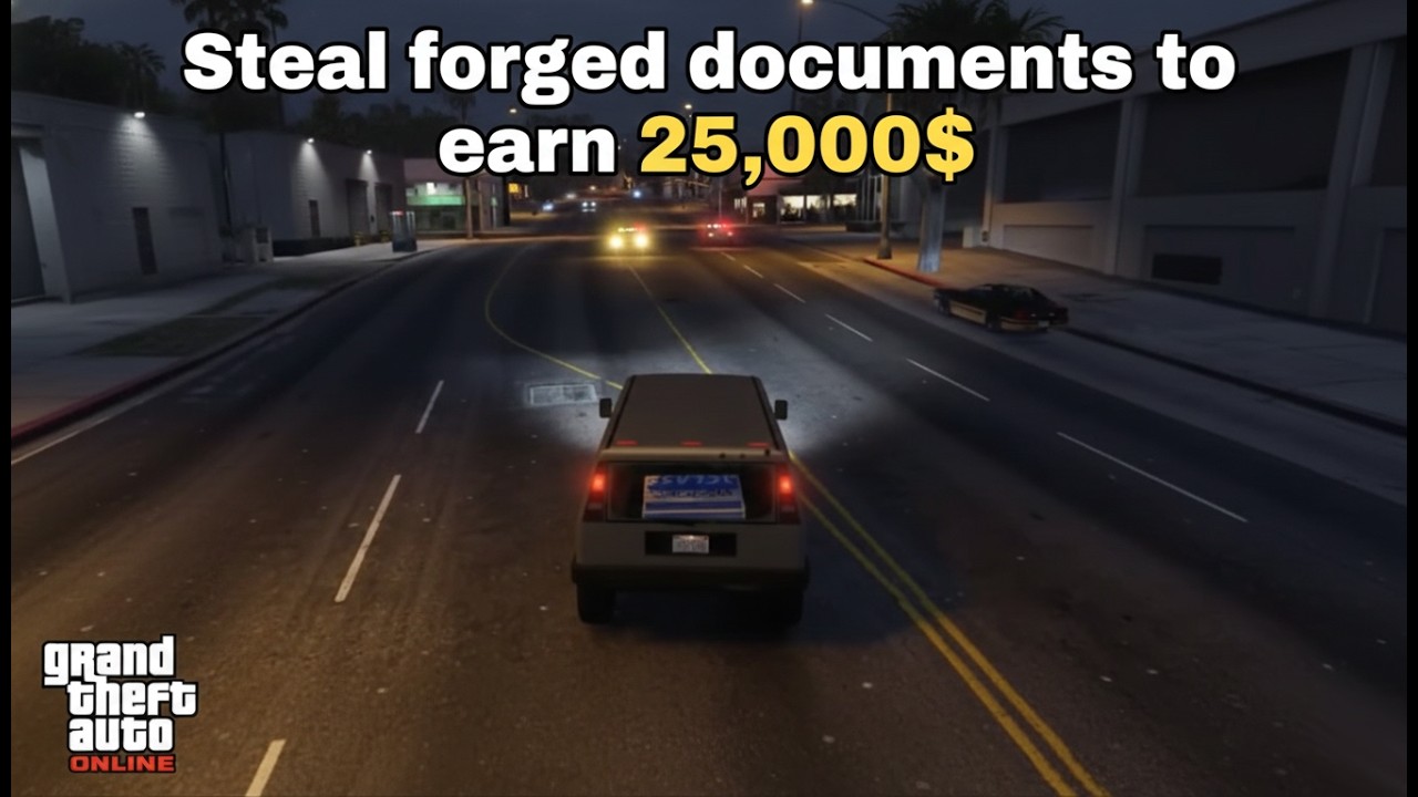 Quick Money tricks GTA online | Steal Forged document #forgeddocument