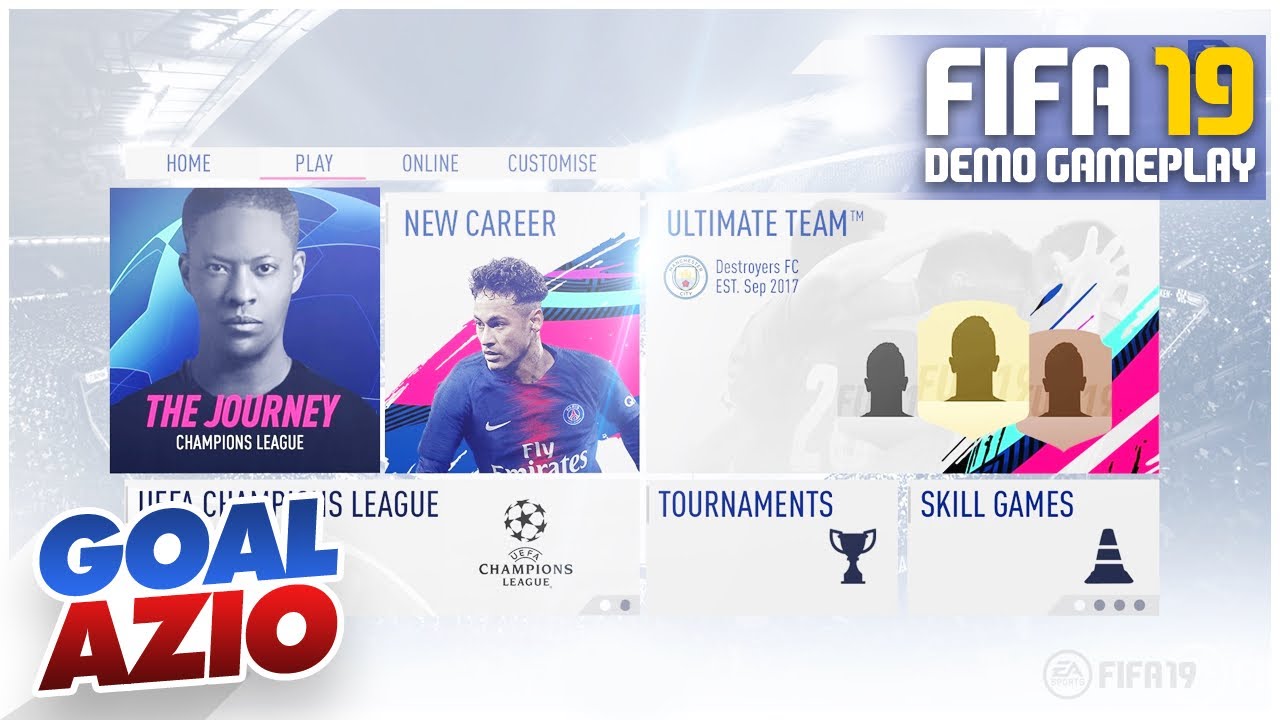 ALL FIFA 19 DEMO FEATURES