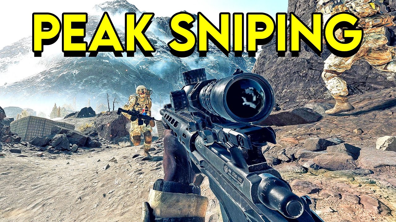 This is Peak Sniping in Battlefield 6