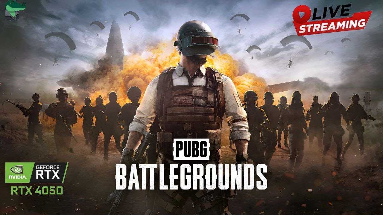 Croc Compass Live Stream | Playing PUBG PC for First Time | No commentary 