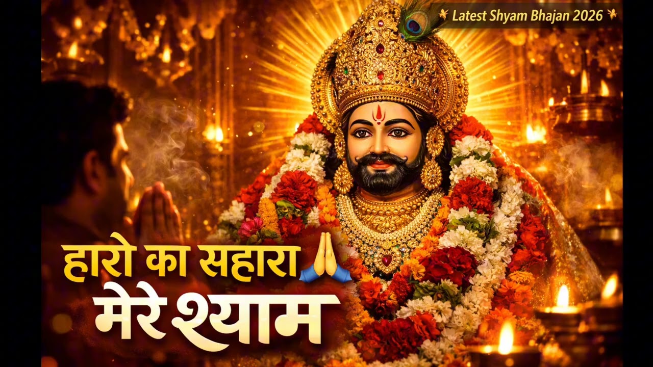 हारे का सहारा मेरे श्याम  | Khatu Shyam Bhajan 2026 | Shyam Baba Bhajan | Latest Hindi Bhajan