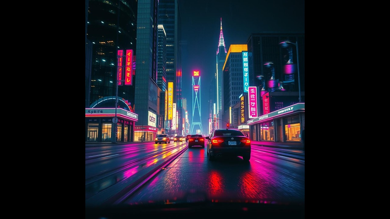 Neon city drive (V2)